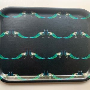 Sophie Allport Peacock Printed Tray